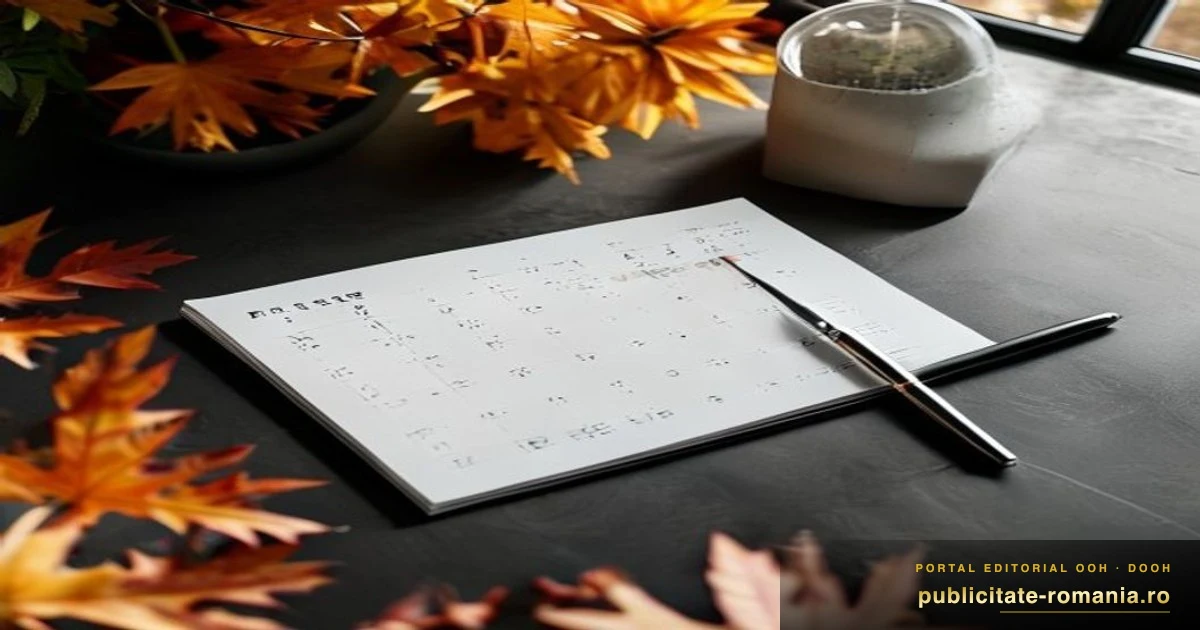Calendar campanii outdoor 2026 peak seasons cu reduceri - imagine ilustrativa cinematica