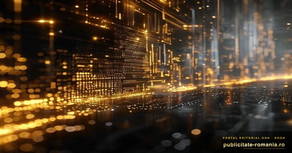 Programmatic DOOH Romania cum se cumpara spoturi automatizat 2026 - imagine ilustrativa cinematica